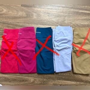 Alphalete Women's Colorful Leggings Collection